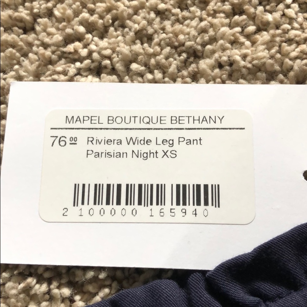 Cropped Rag Poets pants - Picture 2 of 3